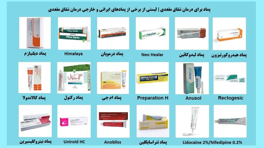 بهترین پمادها برای درمان شقاق مقعدی یا به عبارتی بهترین پماد آنتی فیشر